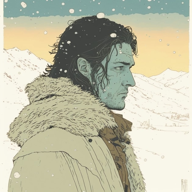 jon-snow-art-style-of-jean-giraud