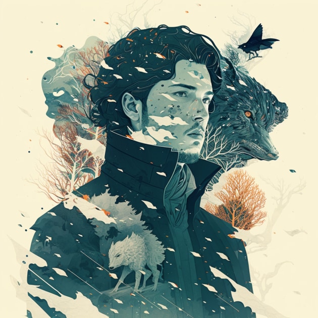 jon-snow-art-style-of-victo-ngai