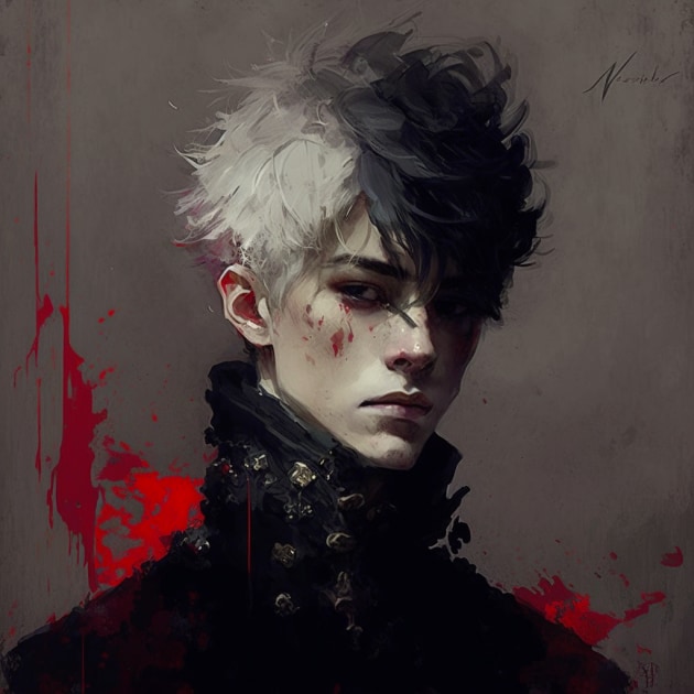 ken-kaneki-art-style-of-edwin-austin-abbey