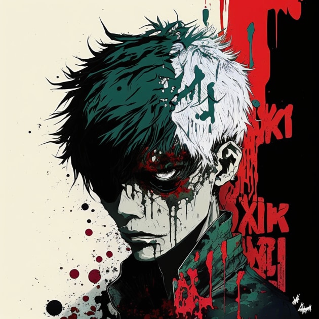 ken-kaneki-art-style-of-jim-mahfood