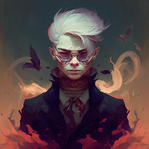 ken-kaneki-art-style-of-peter-mohrbacher