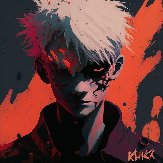 ken-kaneki-art-style-of-ralph-bakshi