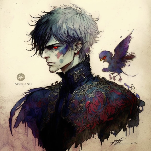 ken-kaneki-art-style-of-warwick-goble