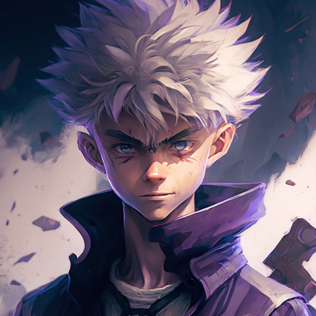 killua-zoldyck-art-style-of-atey-ghailan