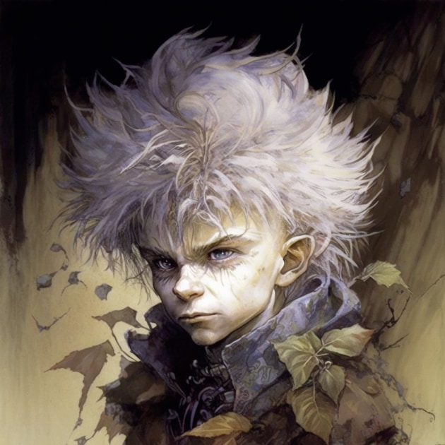 killua-zoldyck-art-style-of-brian-froud