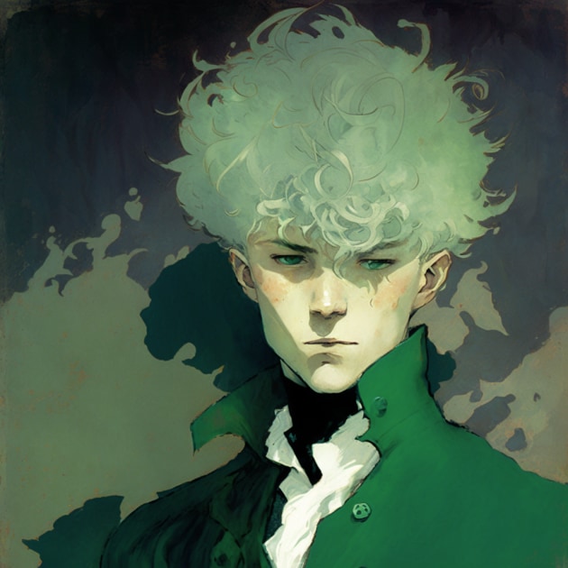 killua-zoldyck-art-style-of-elizabeth-shippen-green