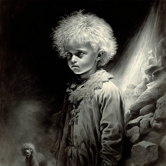 killua-zoldyck-art-style-of-gustave-dore