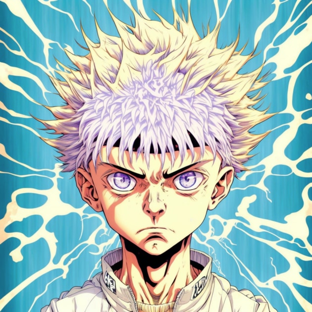 killua-zoldyck-art-style-of-shintaro-kago