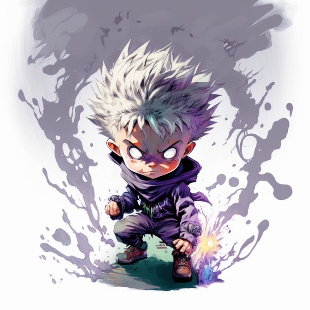 killua-zoldyck-art-style-of-skottie-young