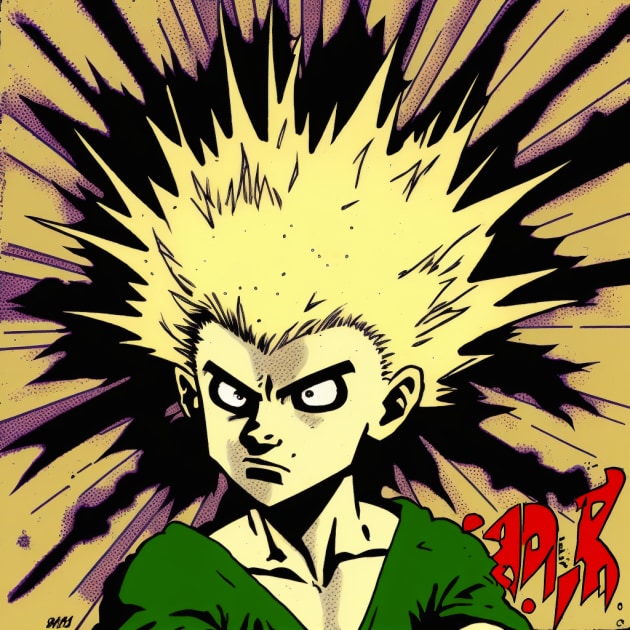 killua-zoldyck-art-style-of-steve-ditko