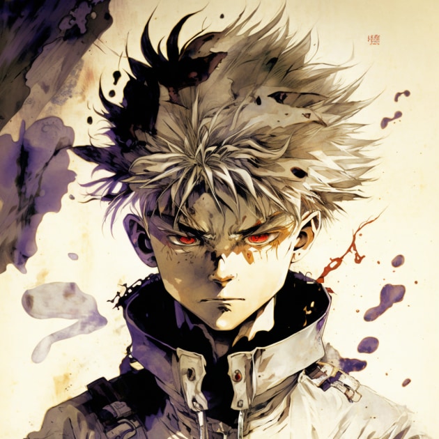 killua-zoldyck-art-style-of-yoshitaka-amano