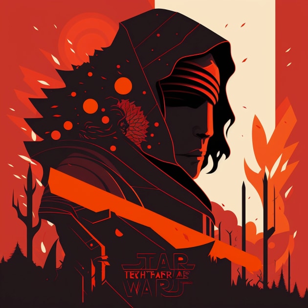 kylo-ren-art-style-of-tom-whalen