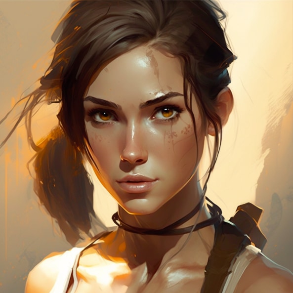 lara-croft-art-style-of-ilya-kuvshinov