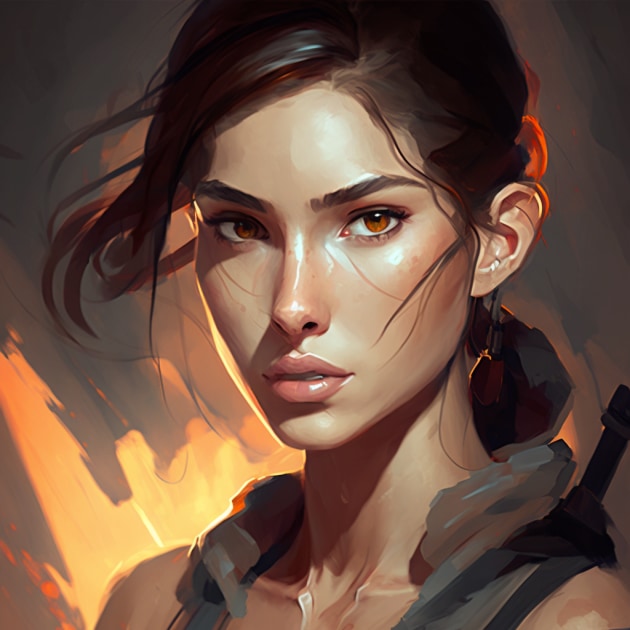 lara-croft-art-style-of-lois-van-baarle