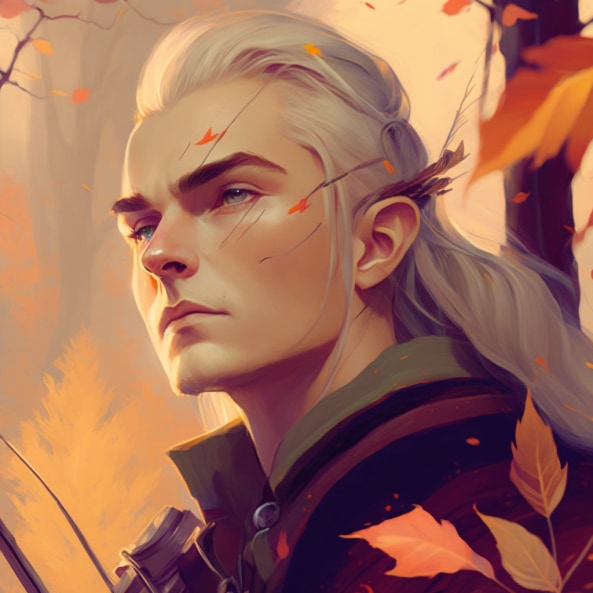 legolas-art-style-of-ilya-kuvshinov