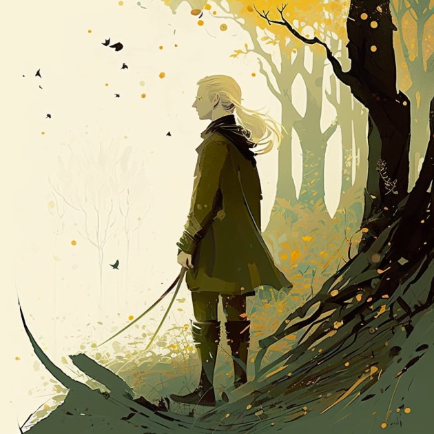 legolas-art-style-of-pascal-campion