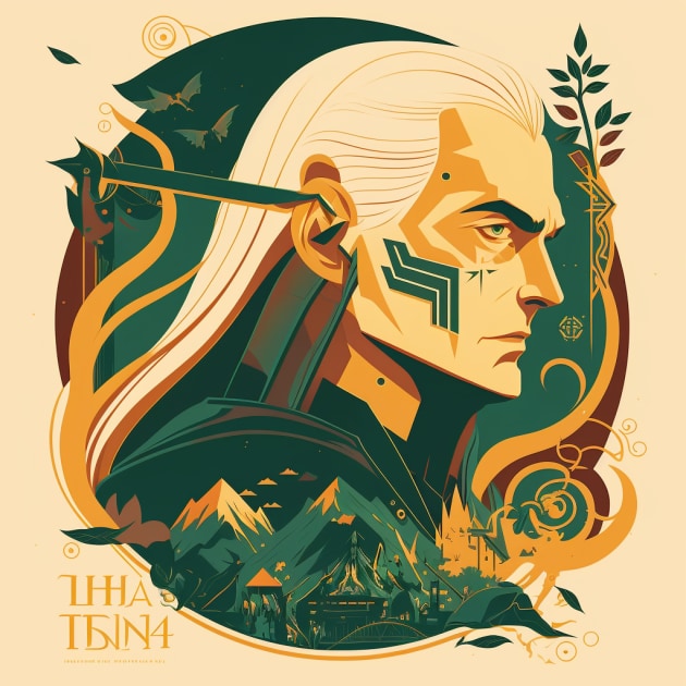 legolas-art-style-of-tom-whalen