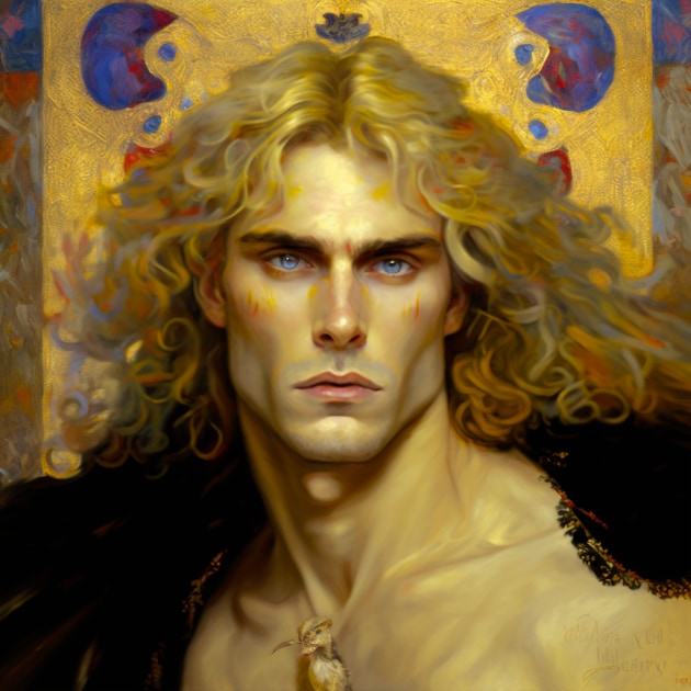 lestat-de-lioncourt-art-style-of-gustav-klimt