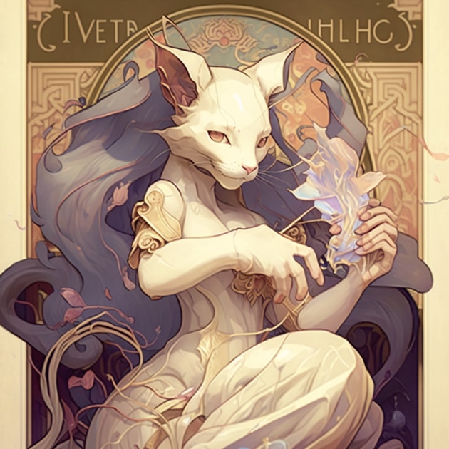 mewtwo-art-style-of-alphonse-mucha