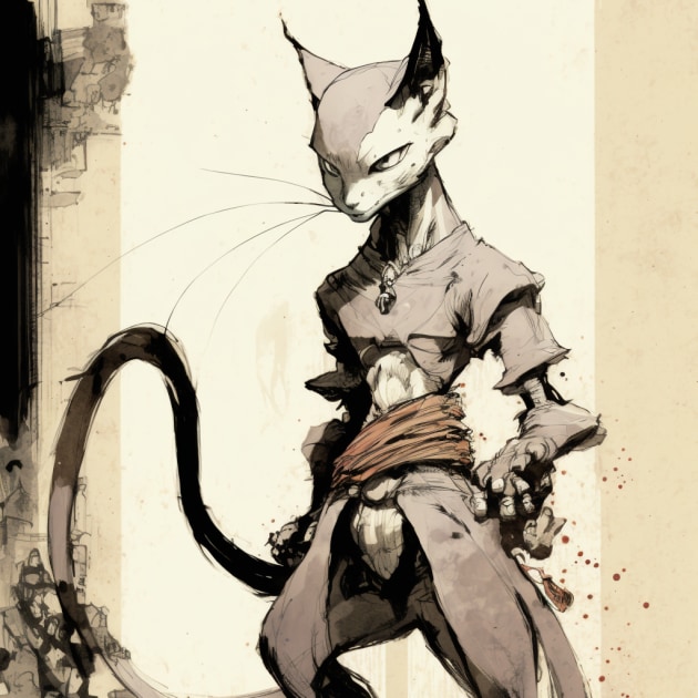 mewtwo-art-style-of-sergio-toppi