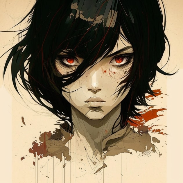 mikasa-ackerman-art-style-of-aiartes