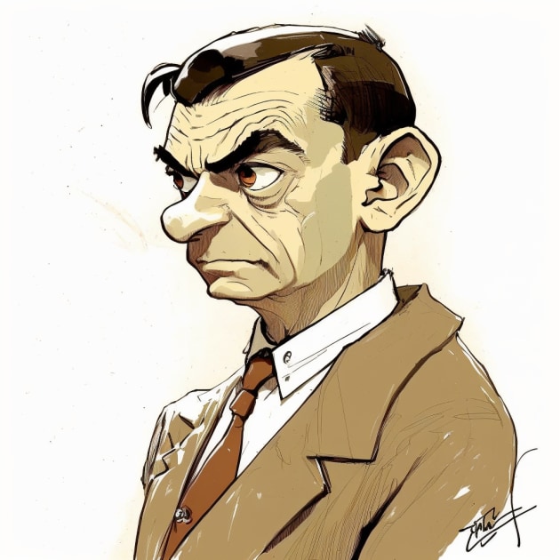 mr-bean-art-style-of-akihiko-yoshida