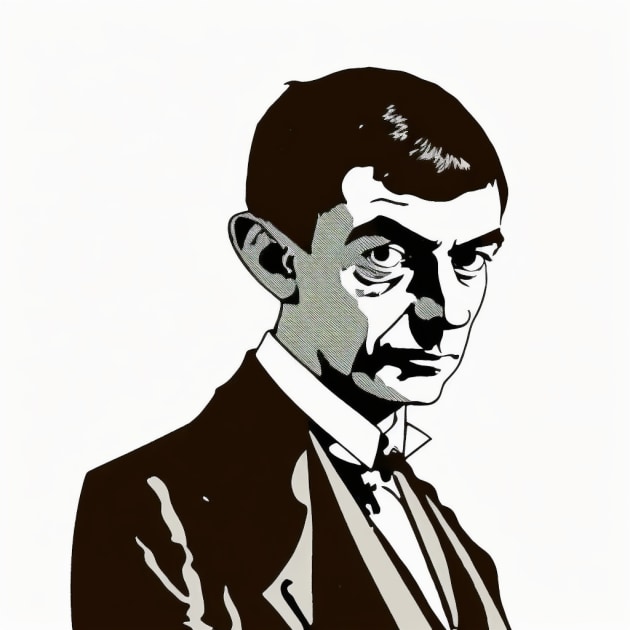 mr-bean-art-style-of-aubrey-beardsley