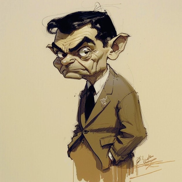 mr-bean-art-style-of-claire-wendling
