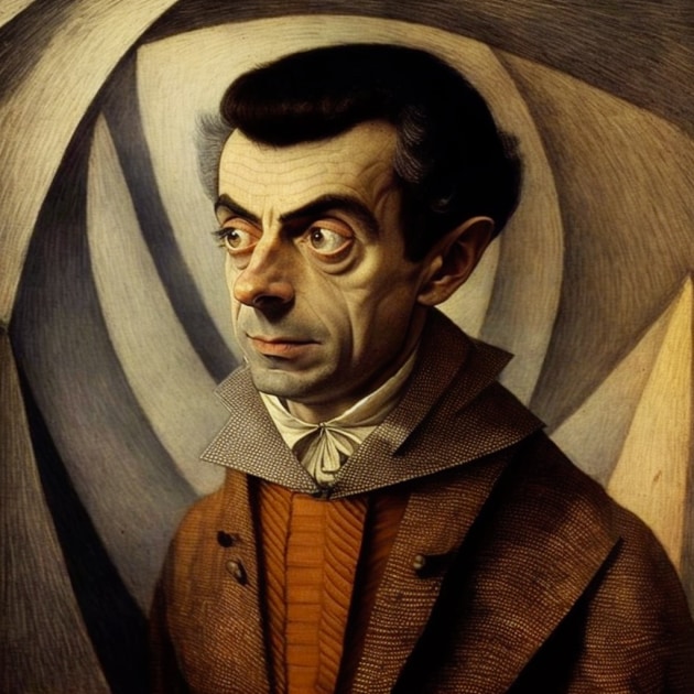 mr-bean-art-style-of-remedios-varo