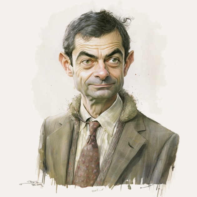 mr-bean-art-style-of-stephanie-law