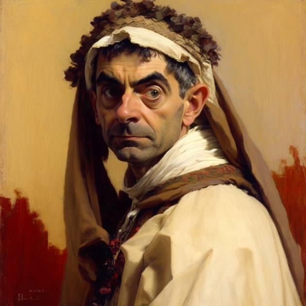 mr-bean-art-style-of-edwin-austin-abbey