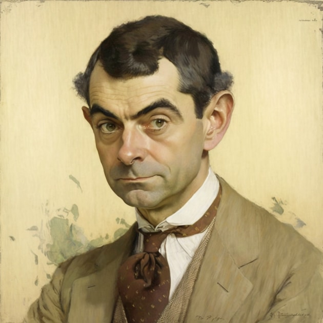 mr-bean-art-style-of-elizabeth-shippen-green