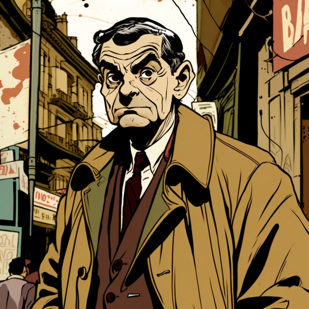 mr-bean-art-style-of-jack-kirby