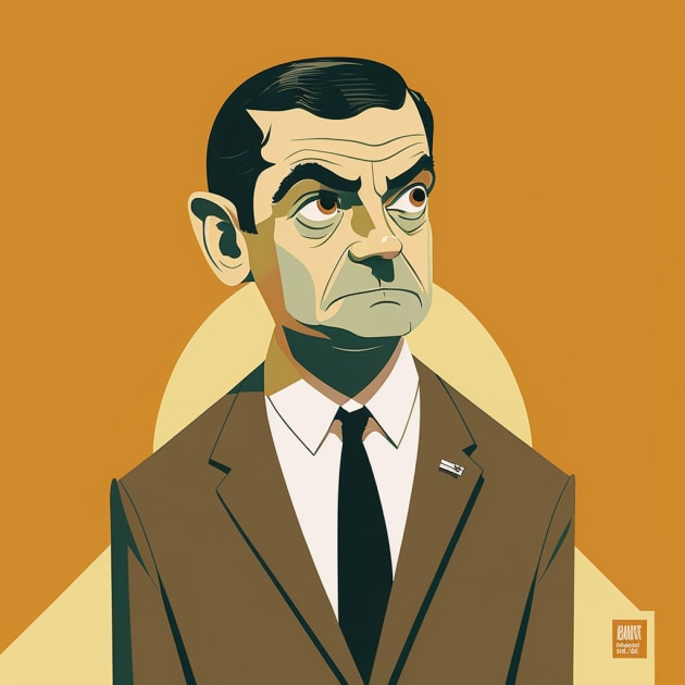 mr-bean-art-style-of-josh-agle