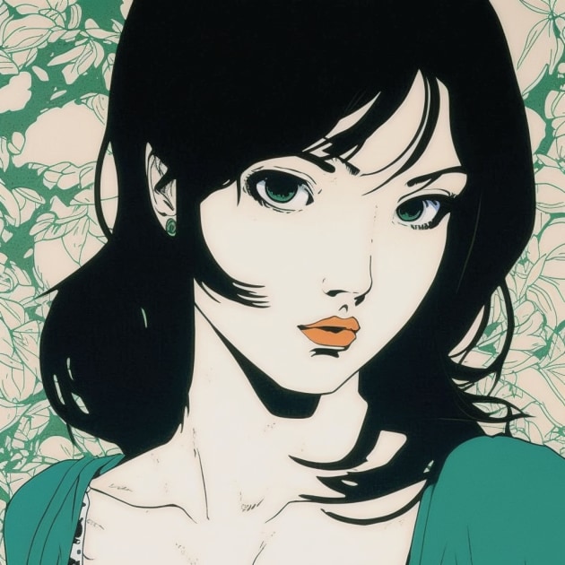 nico-robin-art-style-of-toshio-saeki