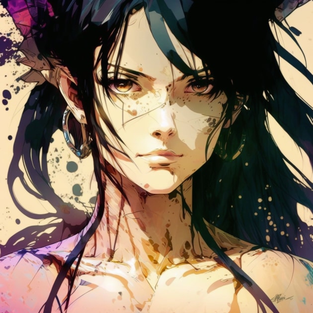 nico-robin-art-style-of-yoji-shinkawa