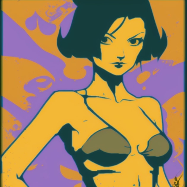 nico-robin-art-style-of-aaron-douglas