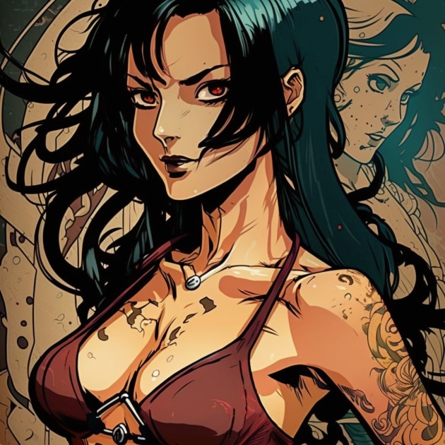 nico-robin-art-style-of-becky-cloonan