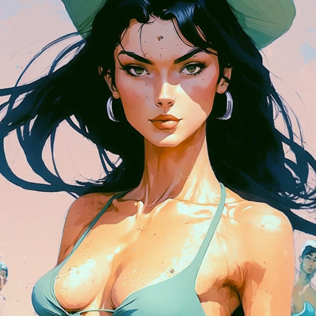 nico-robin-art-style-of-coby-whitmore