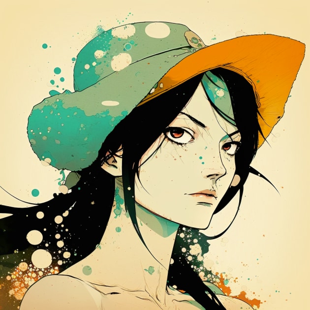 nico-robin-art-style-of-conrad-roset