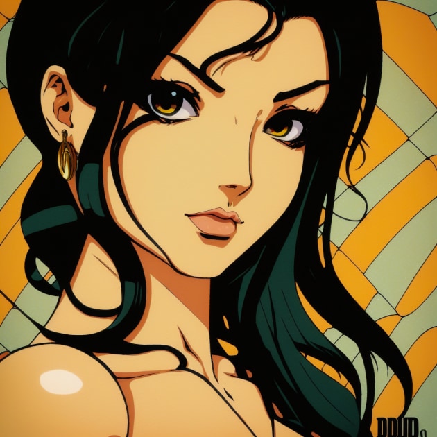 nico-robin-art-style-of-diane-dillon