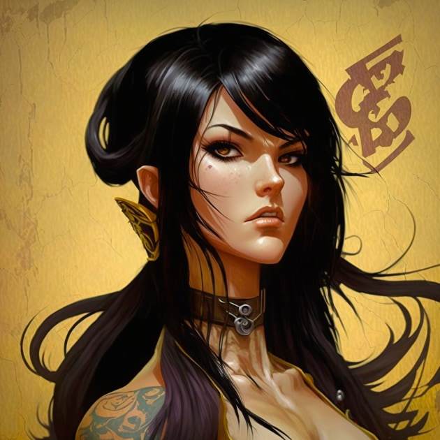 nico-robin-art-style-of-gerald-brom