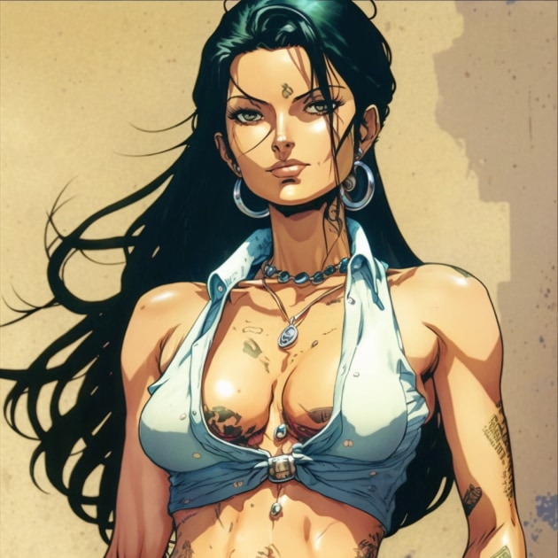 nico-robin-art-style-of-katsuhiro-otomo