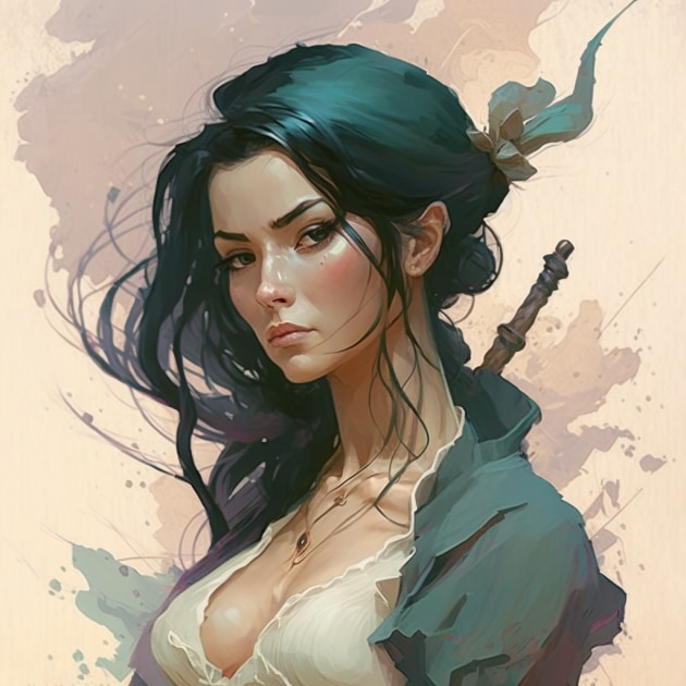 nico-robin-art-style-of-peter-mohrbacher