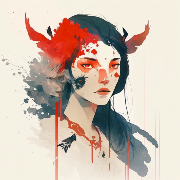 princess-mononoke-art-style-of-conrad-roset