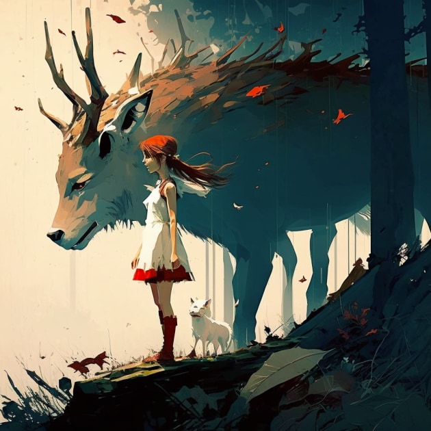 princess-mononoke-art-style-of-pascal-campion