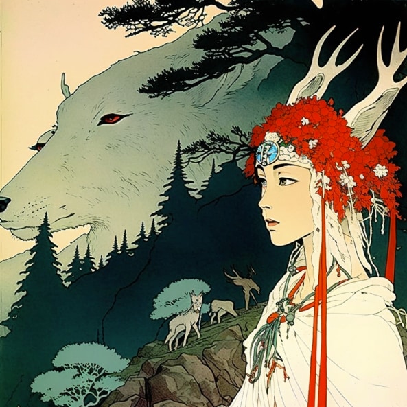 princess-mononoke-art-style-of-virginia-frances-sterrett