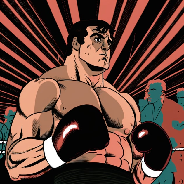 rocky-balboa-art-style-of-jack-kirby