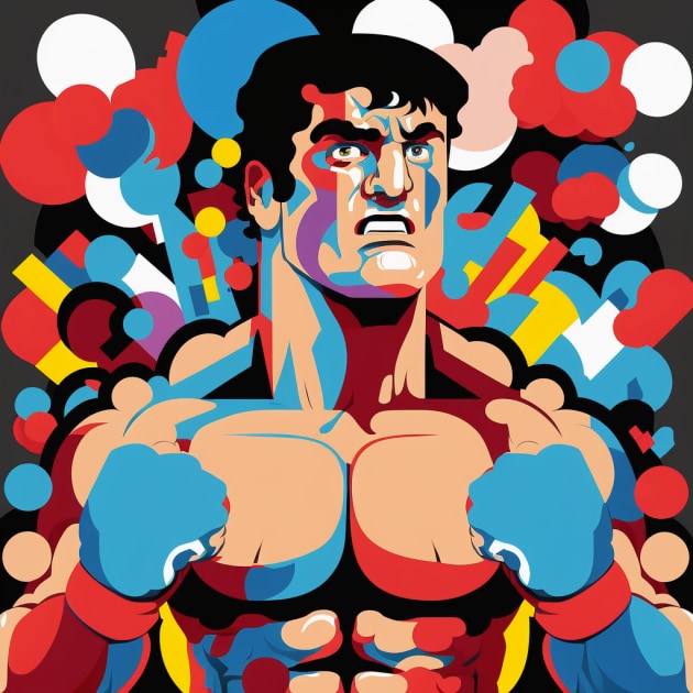 rocky-balboa-art-style-of-jon-burgerman