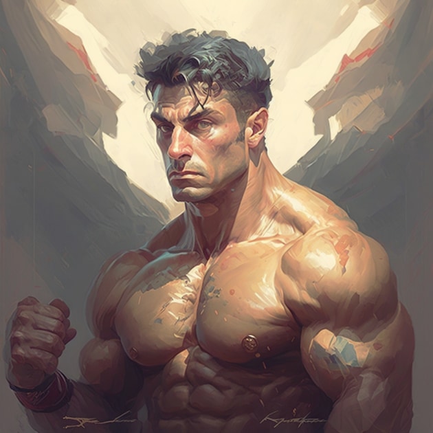 rocky-balboa-art-style-of-peter-mohrbacher